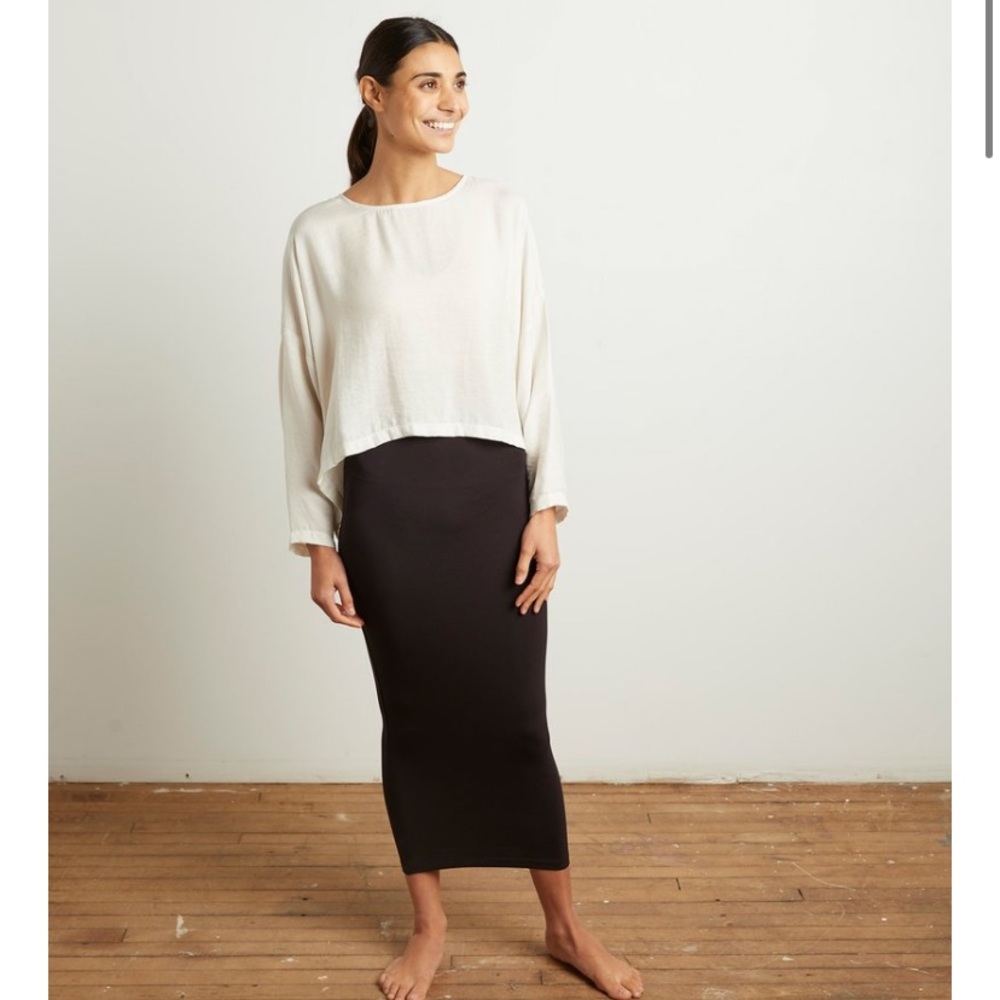 Black Skirt Leggings MIMU MAXI